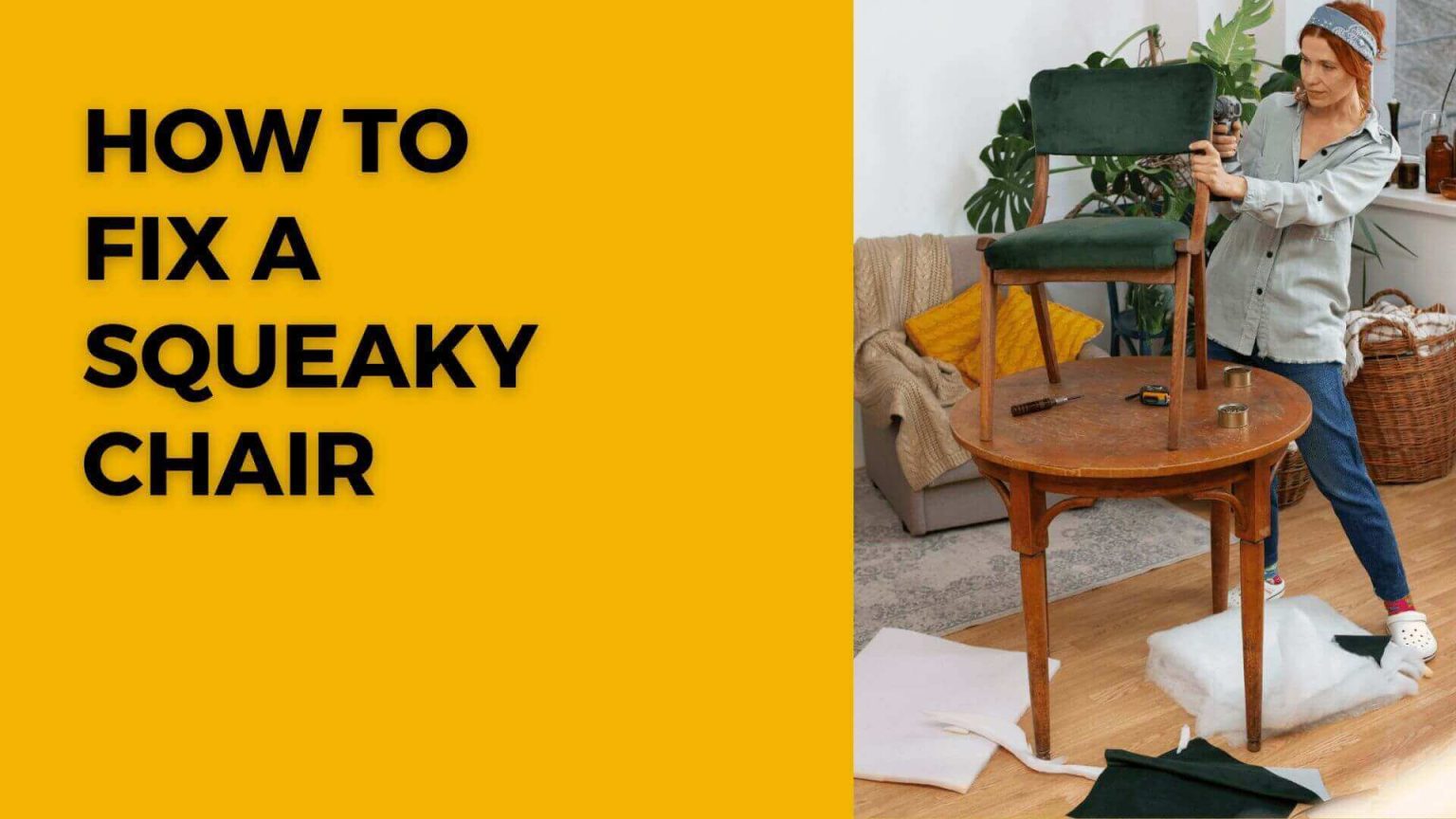 How to Fix a Squeaky Chair? Best Guide in 2023 Chair Brain