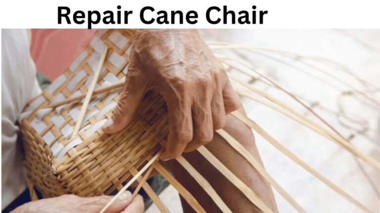 how to repair cane chair