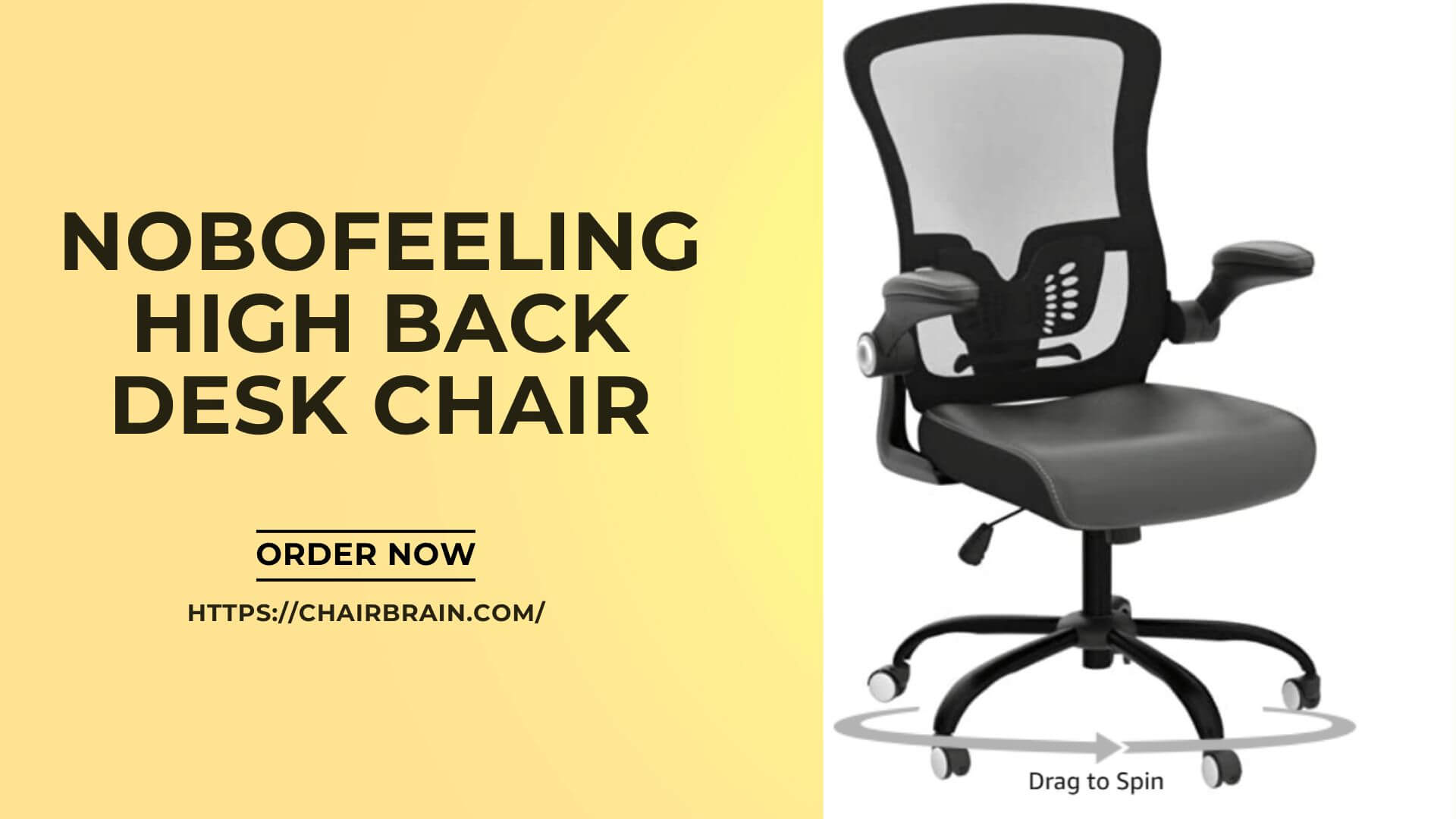 Nobofeeling High Back Desk Chair