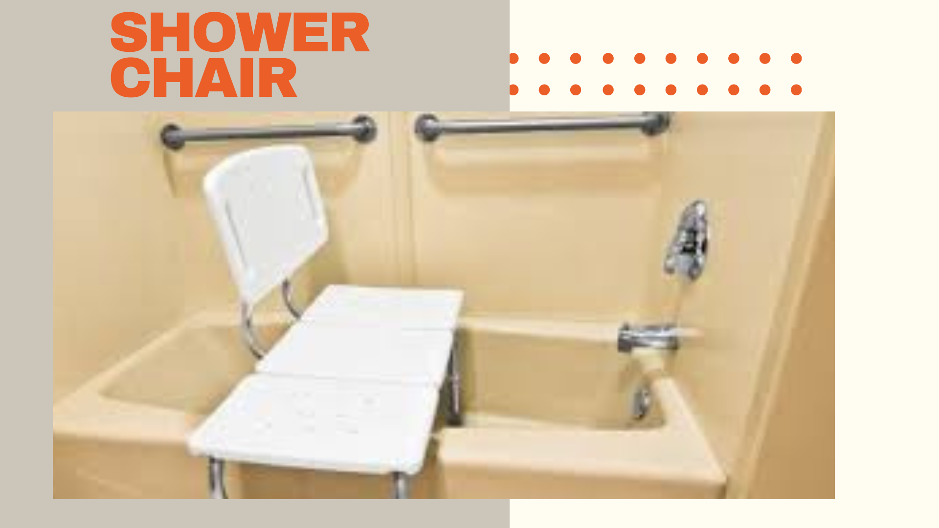 do you need a shower chair after hip replacement