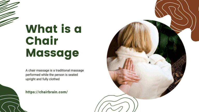 what is a chair massage