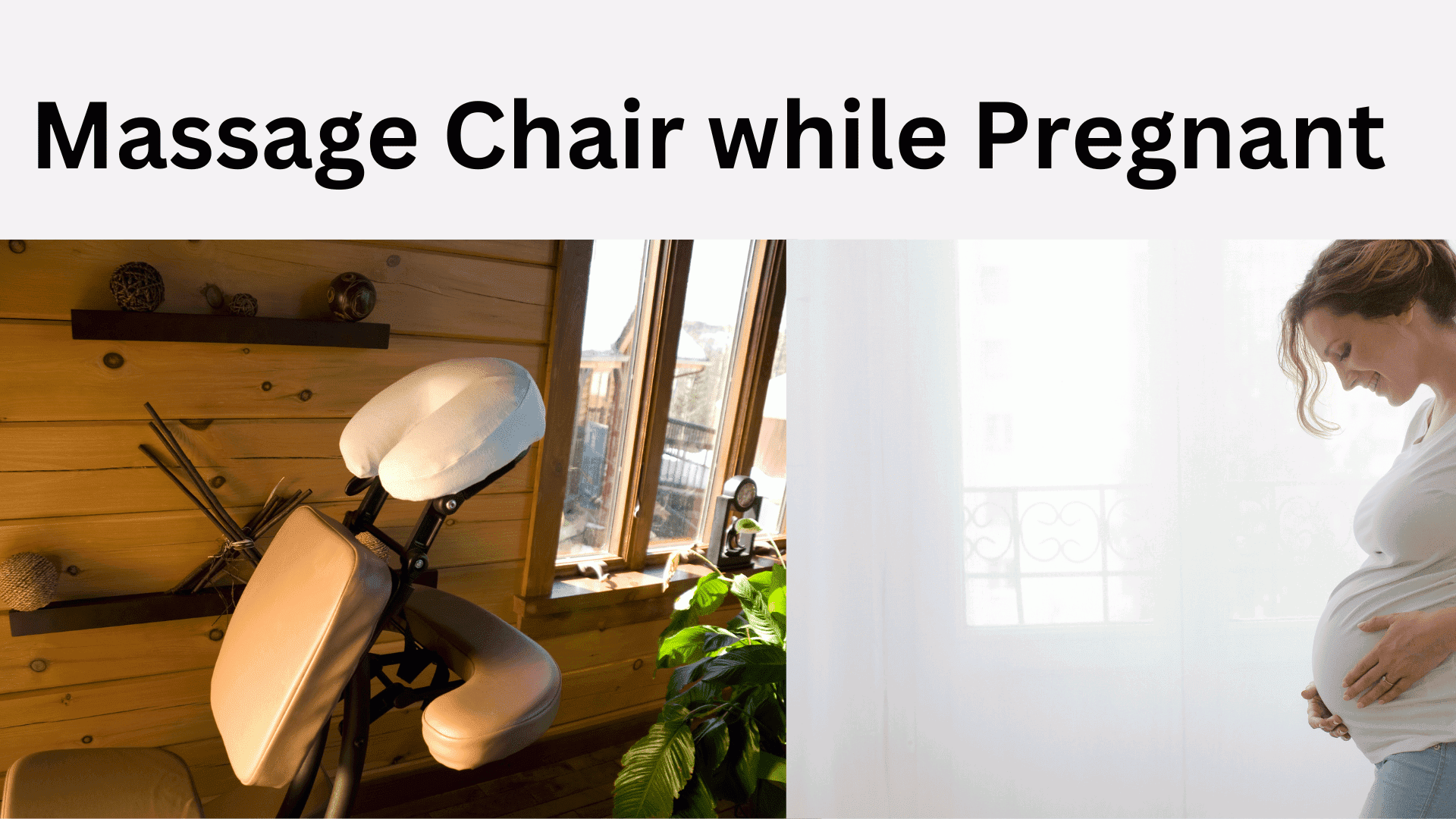 Can I use a massage chair while pregnant?