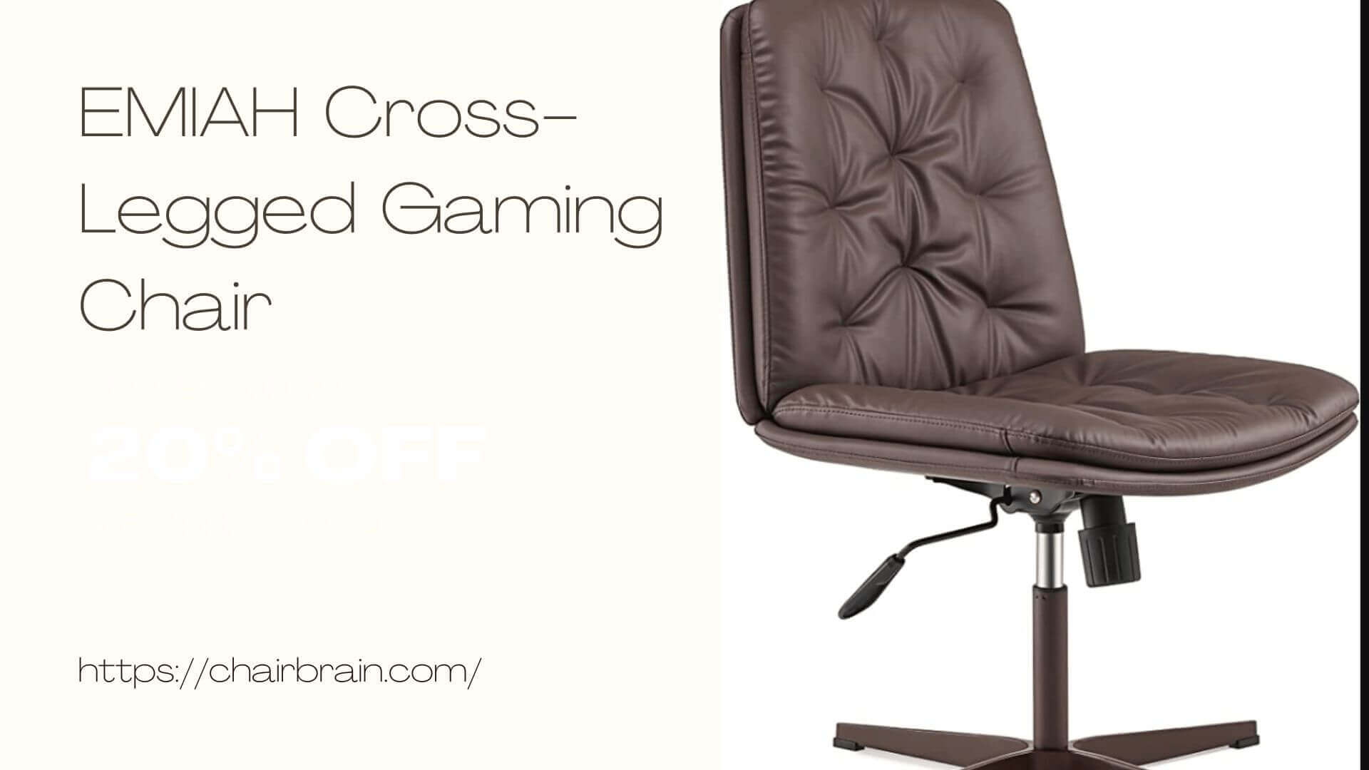 EMIAH Cross Legged Gaming Chair