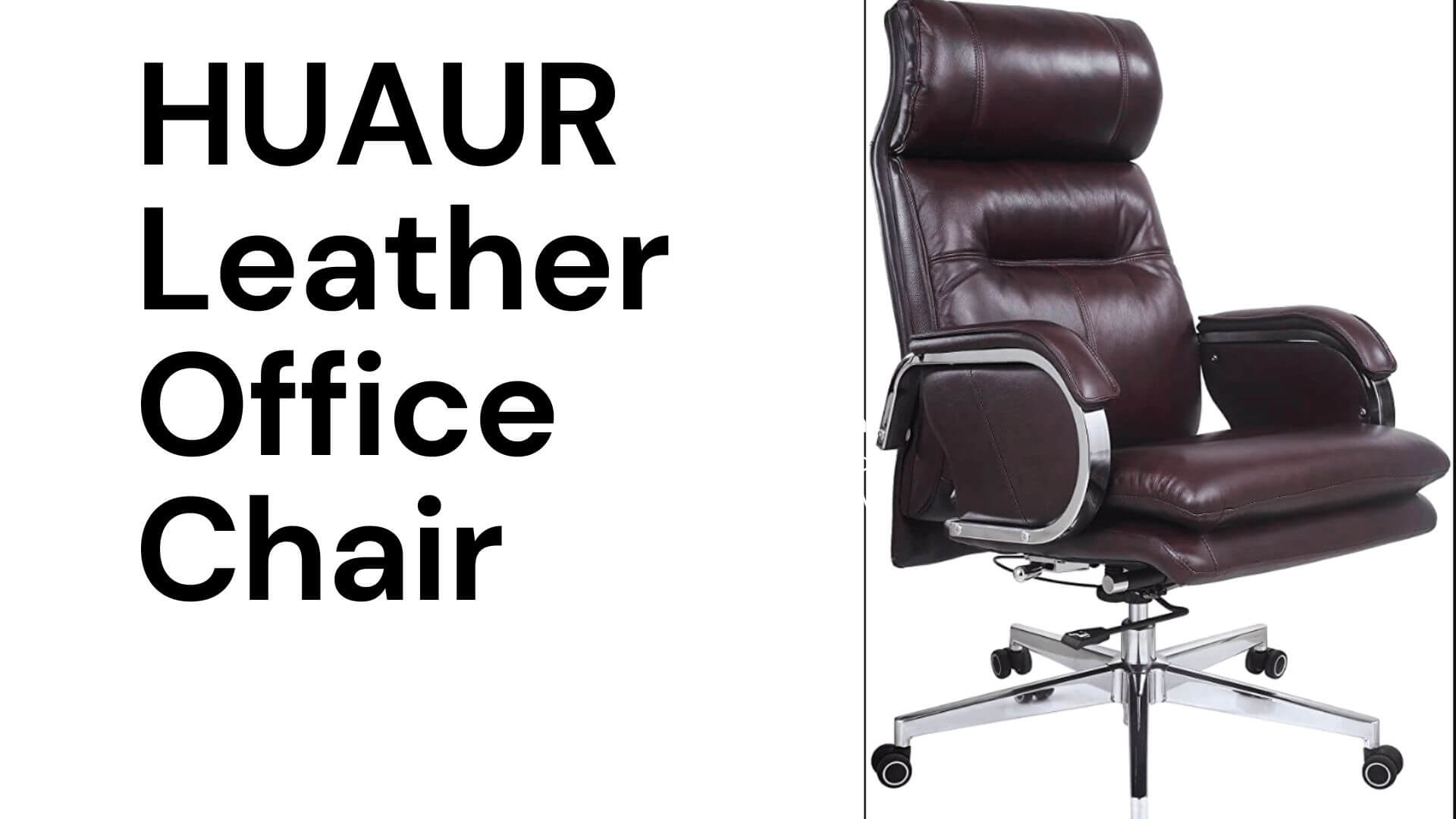 HUAUR Leather Office Chair
