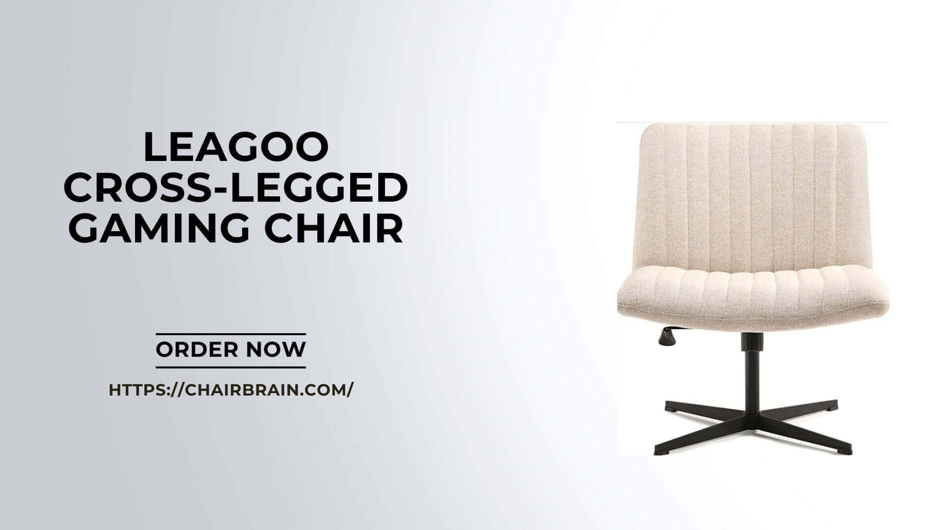 LEAGOO Cross-Legged Gaming Chair