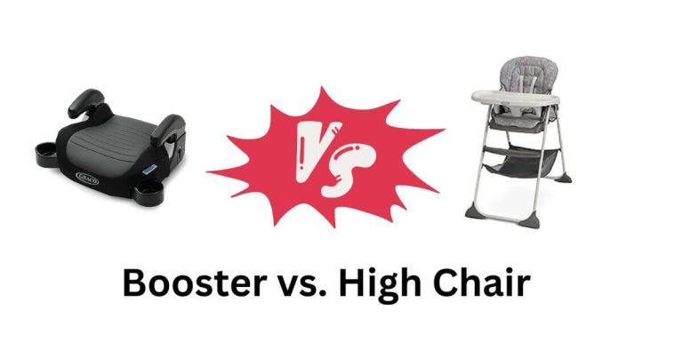 Booster vs High Chair
